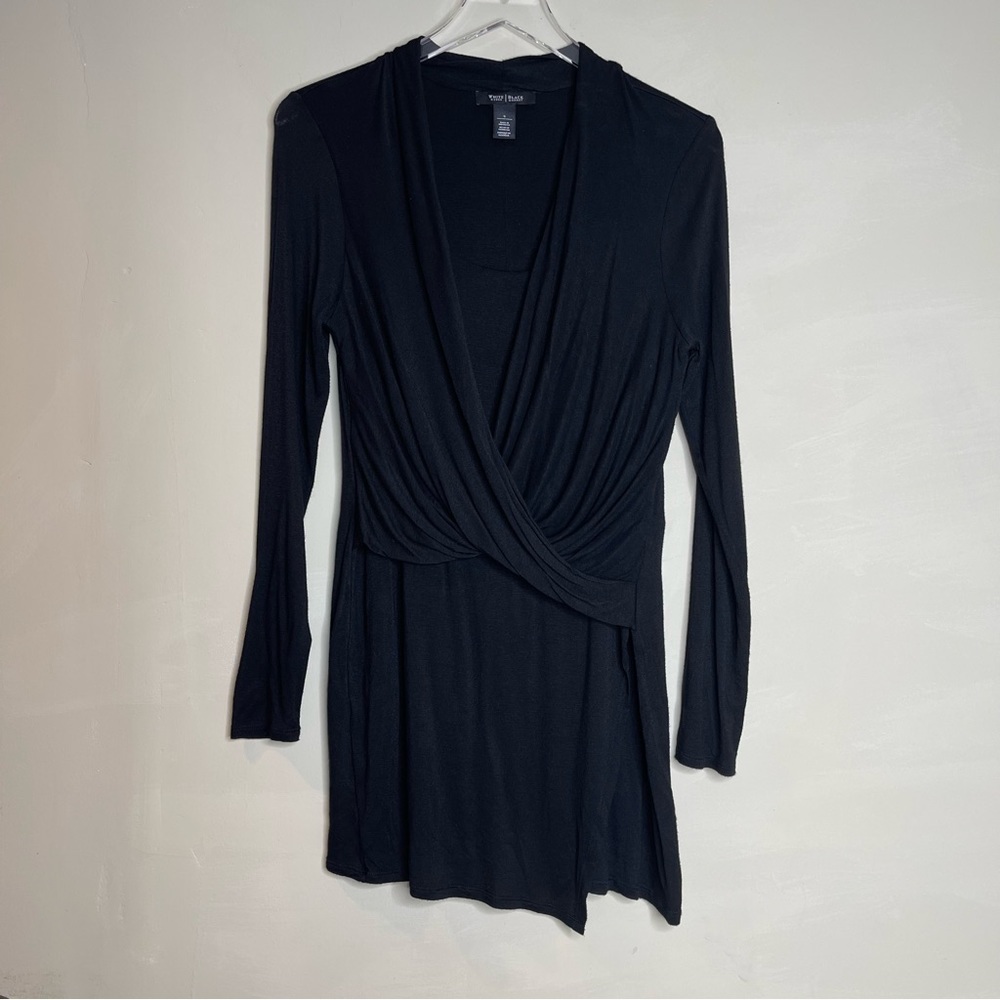 White House Black Market Twist Front Tunic top